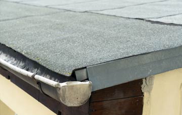 repair or replace Logie Pert flat roofing?